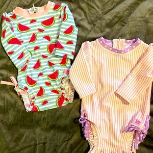 RuffleButts Swim Bundle Size 3/6 Months
